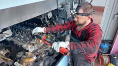 מנוע עבור משאית MERCEDES-BENZ REGENERACJA NAPRAWA REMONT SILNIK Om: 473 , om 472 , om 471 , om 470 , om 934 , om 936 mp4 mp5 Om: 501 ,om 541, om 457 ,om 460 ,om 904 , om 906, om 924, om 926 Om: 502 V8, 503 V10, 504 V12 Om: 401, 42: תמונה 8