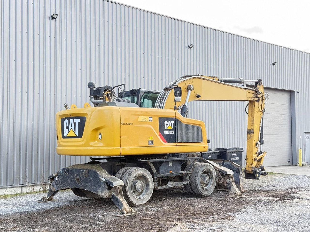 CAT MH3022 - מחפר גלגלים: תמונה 4 CAT MH3022 - מחפר גלגלים: תמונה 4