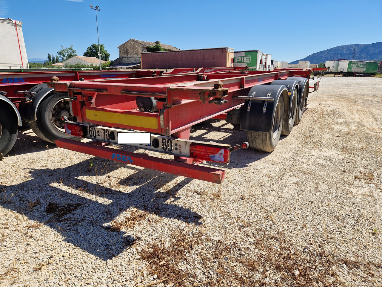 ASCA - סמיטריילר מוביל מכולות/ החלפת גוף: תמונה 1 ASCA - סמיטריילר מוביל מכולות/ החלפת גוף: תמונה 1