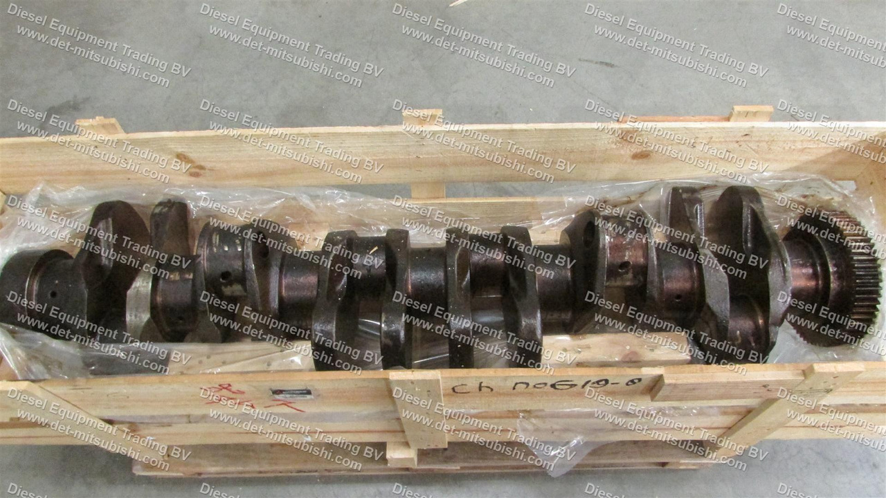 MITSUBISHI CRANKSHAFT ASM; S6R (DNV-GL) - גל ארכובה עבור ציוד תעשייתי: תמונה 2 MITSUBISHI CRANKSHAFT ASM; S6R (DNV-GL) - גל ארכובה עבור ציוד תעשייתי: תמונה 2