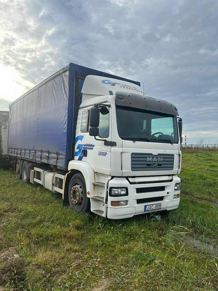 MAN TGA 26.310 - משאית וילונות צד: תמונה 1 MAN TGA 26.310 - משאית וילונות צד: תמונה 1