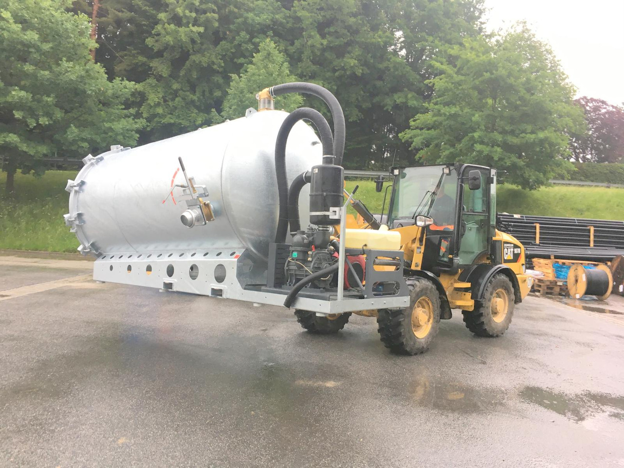 חָדָשׁ אסדת קידוח M-Vac 2000 Vacuum system specialized for drilling mud / vacuum container 2000l: תמונה 12