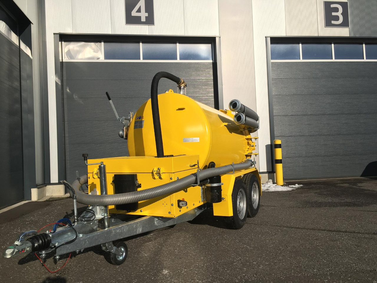 חָדָשׁ אסדת קידוח M-Vac 2000 Vacuum system specialized for drilling mud / vacuum container 2000l: תמונה 7