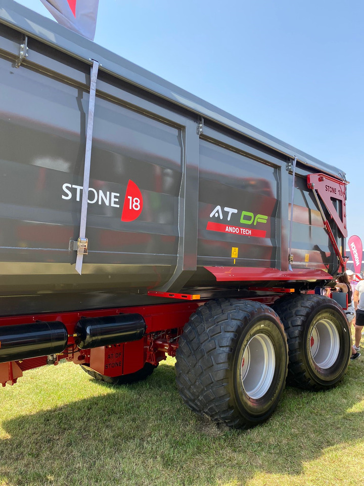 Ando Tech Tandemkipper / Trailer / Remorque / Rimorchio / Монолитный прицеп / Przyczepa skorupowa 16,3 t - מסיר פסולת/ קרון נגרר חקלאי: תמונה 2 Ando Tech Tandemkipper / Trailer / Remorque / Rimorchio / Монолитный прицеп / Przyczepa skorupowa 16,3 t - מסיר פסולת/ קרון נגרר חקלאי: תמונה 2