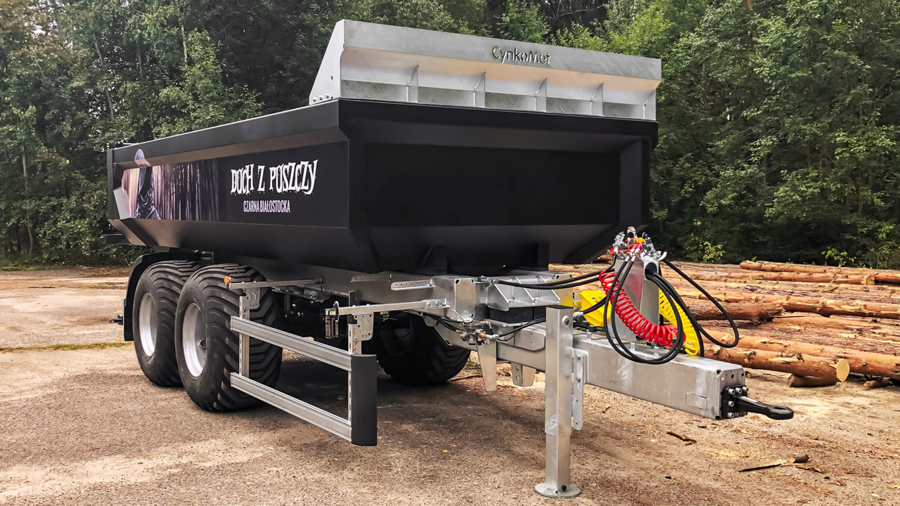 Cynkomet Anhänger / Trailer / Remorque / Rimorchio / Remolque / Прицеп / Przyczepa 15 t - קרון נגרר עם מזהיר: תמונה 2 Cynkomet Anhänger / Trailer / Remorque / Rimorchio / Remolque / Прицеп / Przyczepa 15 t - קרון נגרר עם מזהיר: תמונה 2