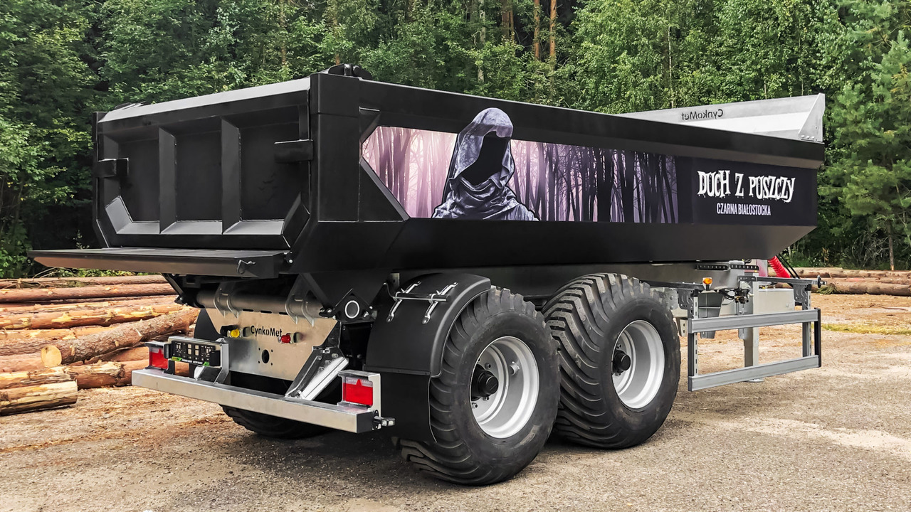 Cynkomet Anhänger / Trailer / Remorque / Rimorchio / Remolque / Прицеп / Przyczepa 15 t - קרון נגרר עם מזהיר: תמונה 1 Cynkomet Anhänger / Trailer / Remorque / Rimorchio / Remolque / Прицеп / Przyczepa 15 t - קרון נגרר עם מזהיר: תמונה 1