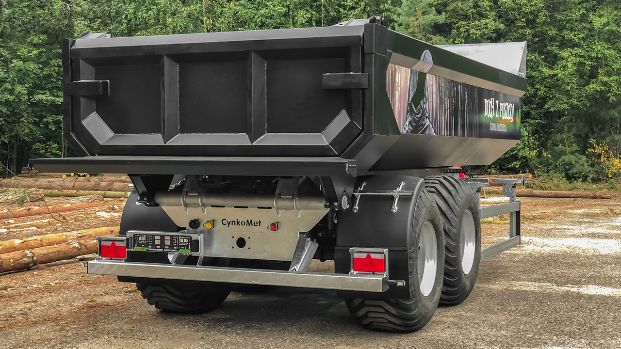 Cynkomet Anhänger / Trailer / Remorque / Rimorchio / Remolque / Прицеп / Przyczepa 15 t - קרון נגרר עם מזהיר: תמונה 4 Cynkomet Anhänger / Trailer / Remorque / Rimorchio / Remolque / Прицеп / Przyczepa 15 t - קרון נגרר עם מזהיר: תמונה 4