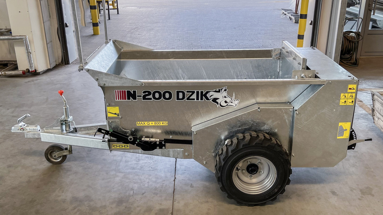 Cynkomet Miststreuer / Manure spreader / Epandeur à fumier N-200 DZIK - מפזרת זבל: תמונה 2 Cynkomet Miststreuer / Manure spreader / Epandeur à fumier N-200 DZIK - מפזרת זבל: תמונה 2