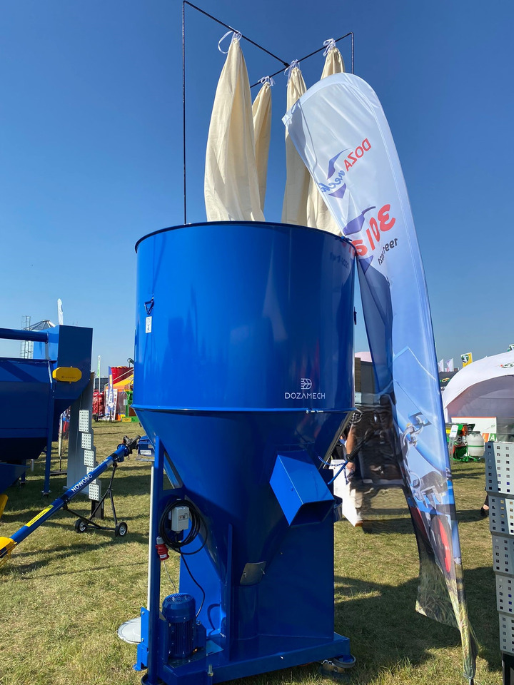 Dozamech Getreidemischanlage / Feed mixer / Melangeuse de fourrage / Miscelatore di mangime / Кормосмеситель / Mieszalnik H-033/2 1000 kg - ציוד לבעלי חיים: תמונה 4 Dozamech Getreidemischanlage / Feed mixer / Melangeuse de fourrage / Miscelatore di mangime / Кормосмеситель / Mieszalnik H-033/2 1000 kg - ציוד לבעלי חיים: תמונה 4
