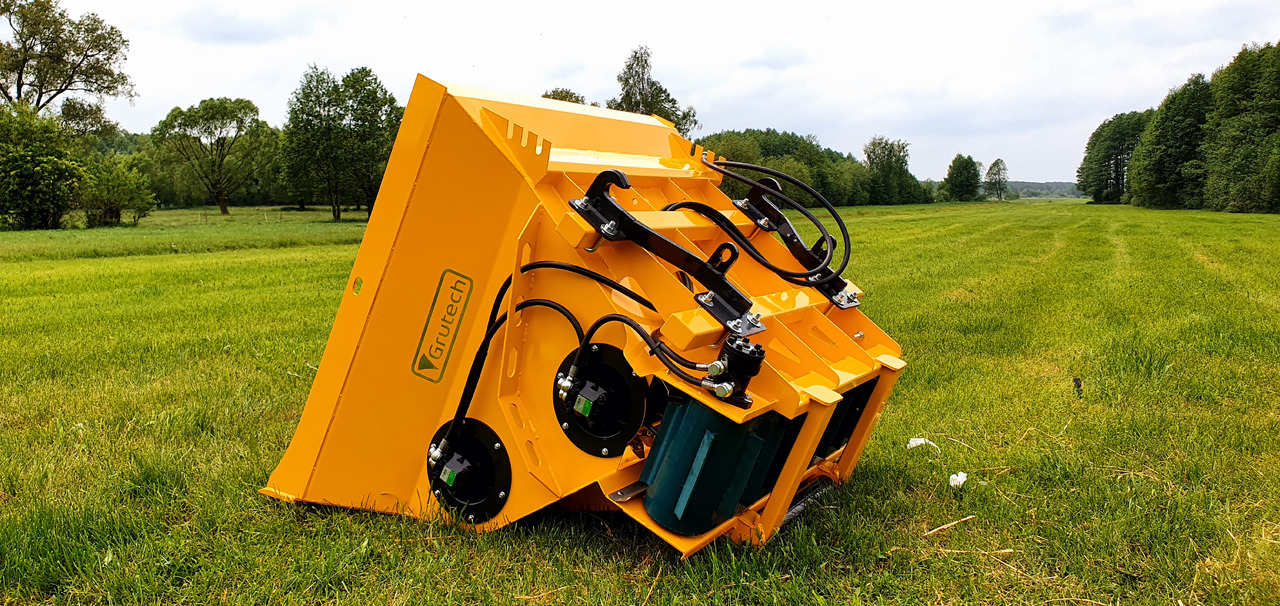 Grutech Einstreugerät / Spreader / Pailleuse / Rozściełacz - מגרסת קש: תמונה 2 Grutech Einstreugerät / Spreader / Pailleuse / Rozściełacz - מגרסת קש: תמונה 2