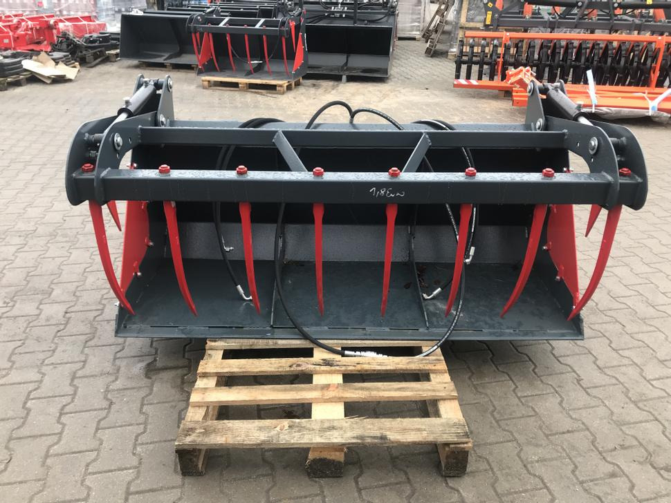 Lauderof Krokodilschaufel / Manure grab / Grappin à fumier / Benna coccodrillo / Ковш-захват / Łyżko-krokodyl 1,8 m - מהדק עבור טרקטור חקלאי: תמונה 1 Lauderof Krokodilschaufel / Manure grab / Grappin à fumier / Benna coccodrillo / Ковш-захват / Łyżko-krokodyl 1,8 m - מהדק עבור טרקטור חקלאי: תמונה 1