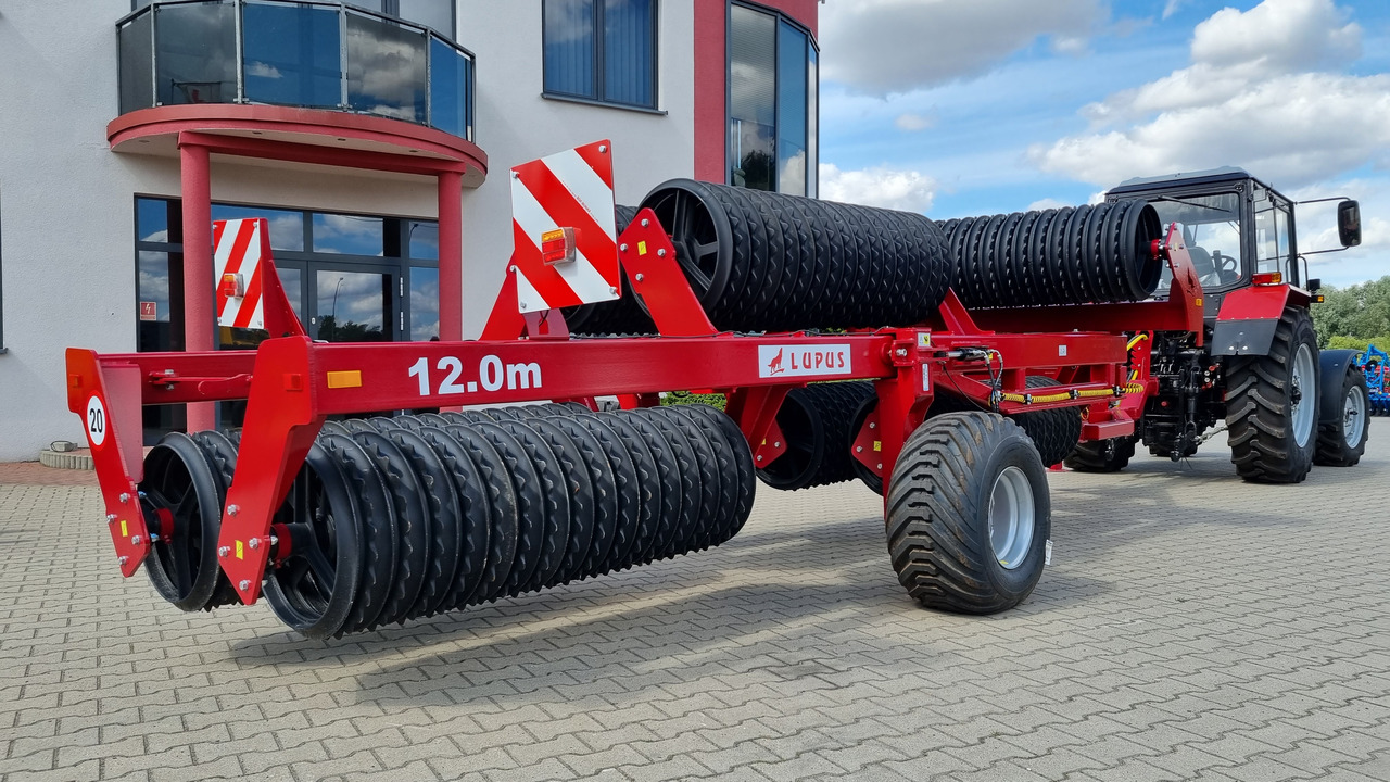 Lupus Ackerwalze / Sowing roller / Rouleau / Rodillo de cultivo / Rullo di coltivazione / Культивационный каток / Wał uprawowy 12 m - רולר חקלאי: תמונה 4 Lupus Ackerwalze / Sowing roller / Rouleau / Rodillo de cultivo / Rullo di coltivazione / Культивационный каток / Wał uprawowy 12 m - רולר חקלאי: תמונה 4