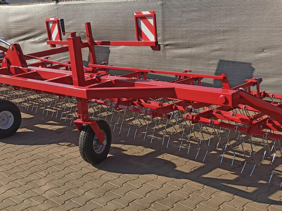 חָדָשׁ מגרפת קפיצים METAL-TECHNIK Hackstriegel / Weeder / Herse étrille / Sarchiatrice / Прополочная машина / Chwastownik 9 m: תמונה 8