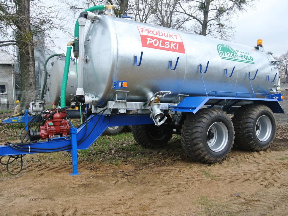 Marco-Polo Gülletankwagen / Slurry tanker / Epandeur à lisier / Cisterna per liquami / Сisterna de estiércol líquido / Цистерна для жидкого органического удобрения / Wóz asenizacyjny 12 000 - מכל תערובת: תמונה 1 Marco-Polo Gülletankwagen / Slurry tanker / Epandeur à lisier / Cisterna per liquami / Сisterna de estiércol líquido / Цистерна для жидкого органического удобрения / Wóz asenizacyjny 12 000 - מכל תערובת: תמונה 1