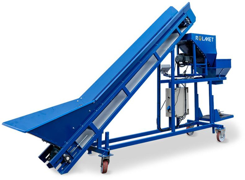 ROLMET Absackwaage / Weighing bagger / Peseuse ensacheuse / Pesatrice / Упаковочная машина с весами / Wagopakowarka WE-1 - ציוד לתפוחי אדמה: תמונה 4 ROLMET Absackwaage / Weighing bagger / Peseuse ensacheuse / Pesatrice / Упаковочная машина с весами / Wagopakowarka WE-1 - ציוד לתפוחי אדמה: תמונה 4