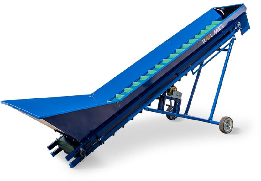 ROLMET Förderband / Belt conveyor / Convoyeur à tapis / Przenośnik taśmowy / Trasportatore a nastro / Конвейер ленточный / Przenośnik taśmowy PT - 1/3R - מסוע חגורה: תמונה 1 ROLMET Förderband / Belt conveyor / Convoyeur à tapis / Przenośnik taśmowy / Trasportatore a nastro / Конвейер ленточный / Przenośnik taśmowy PT - 1/3R - מסוע חגורה: תמונה 1