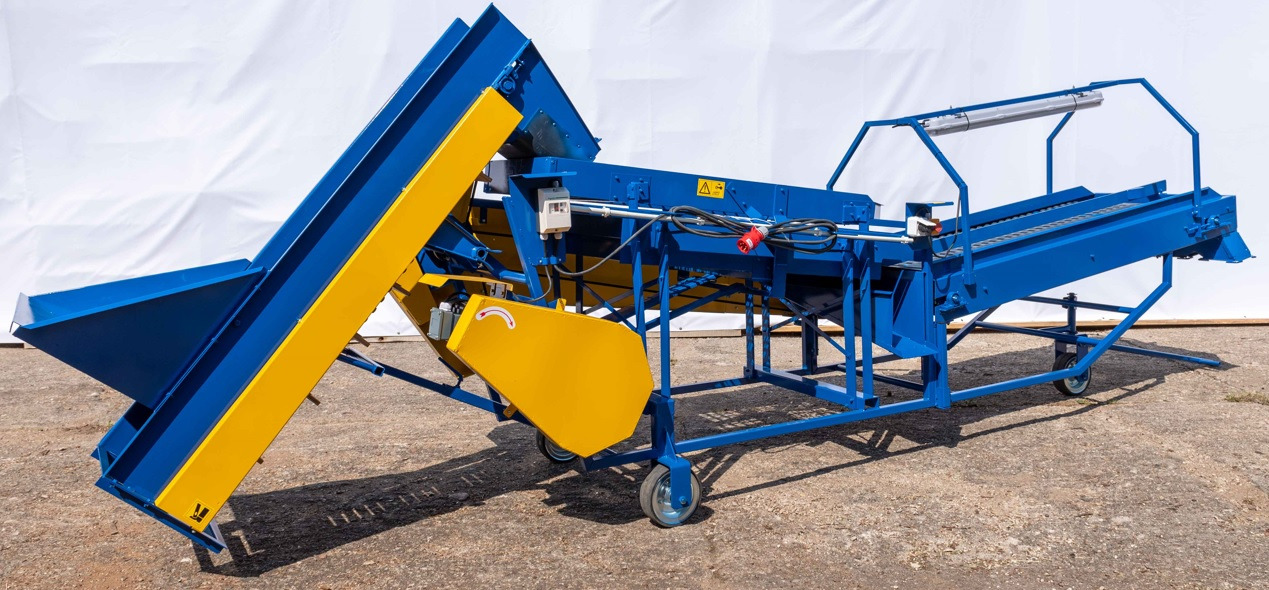 ROLMET Kartoffelsortierer / Potato sorting machine / Trieuse de pomme de terre / Selezionatrice per patate / Clasificador de patatas / Картофелесортировочная машина / Sortownik do ziemniaków M614/2 - ציוד לתפוחי אדמה: תמונה 1 ROLMET Kartoffelsortierer / Potato sorting machine / Trieuse de pomme de terre / Selezionatrice per patate / Clasificador de patatas / Картофелесортировочная машина / Sortownik do ziemniaków M614/2 - ציוד לתפוחי אדמה: תמונה 1