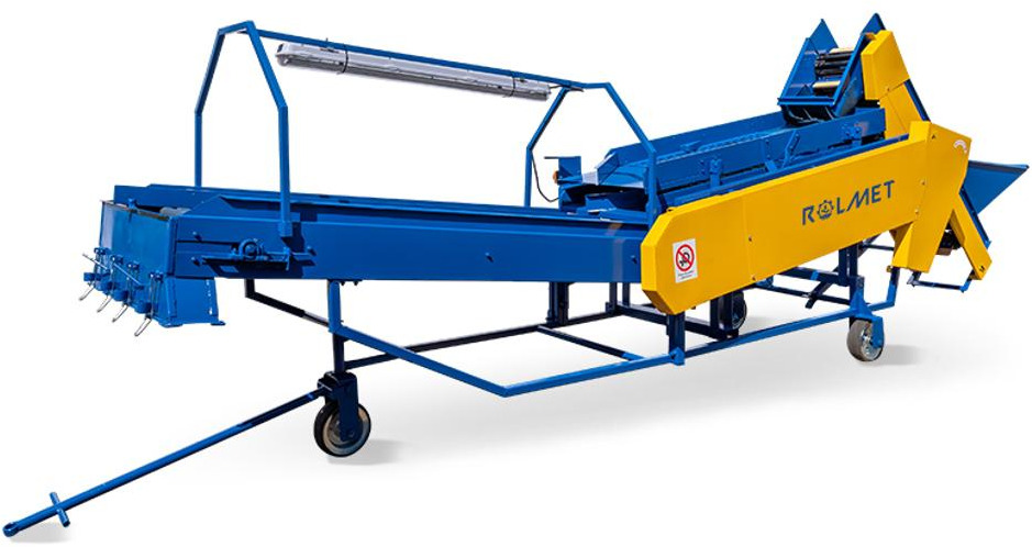 ROLMET Kartoffelsortierer / Potato sorting machine / Trieuse de pomme de terre / Selezionatrice per patate / Clasificador de patatas / Картофелесортировочная машина / Sortownik do ziemniaków M614/2 - ציוד לתפוחי אדמה: תמונה 3 ROLMET Kartoffelsortierer / Potato sorting machine / Trieuse de pomme de terre / Selezionatrice per patate / Clasificador de patatas / Картофелесортировочная машина / Sortownik do ziemniaków M614/2 - ציוד לתפוחי אדמה: תמונה 3