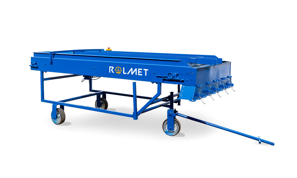 ROLMET Rollenverlesetisch / Sorting table / Table de tri / Tavolo selettivo / Cambiador / Сортировочный стол / Stół przebierczy SP2 - ציוד לתפוחי אדמה: תמונה 1 ROLMET Rollenverlesetisch / Sorting table / Table de tri / Tavolo selettivo / Cambiador / Сортировочный стол / Stół przebierczy SP2 - ציוד לתפוחי אדמה: תמונה 1