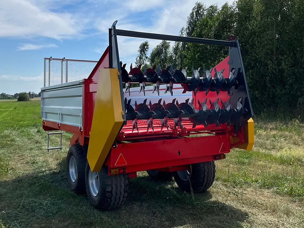 Roltrans Miststreuer / Manure spreader / Epandeur à fumier / Esparcidor de estiércol / Spandiletame / Разбрасыватель органических удобрений/ Rozrzutnik obornika N250/3 LEO 6 t - מפזרת זבל: תמונה 5 Roltrans Miststreuer / Manure spreader / Epandeur à fumier / Esparcidor de estiércol / Spandiletame / Разбрасыватель органических удобрений/ Rozrzutnik obornika N250/3 LEO 6 t - מפזרת זבל: תמונה 5