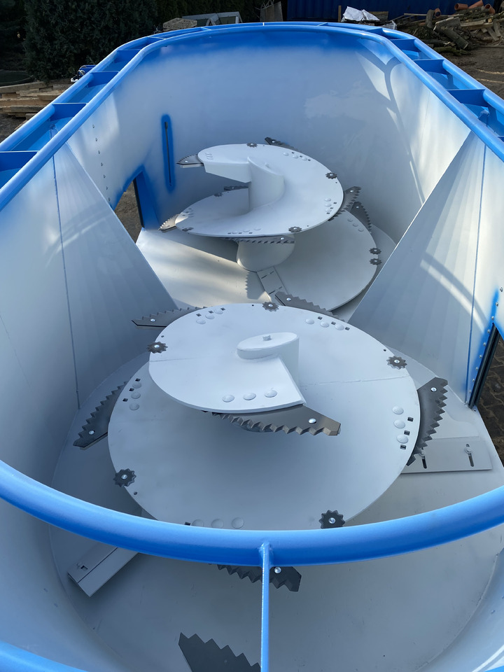 ZAMET Futtermischwagen / Feed mixer / Melangeuse / Carro miscelatore / Vagoneta 2 sinfines / Кормораздатчик 2 шнека / Wóz paszowy 14 m3 - עגלת מערבל מספוא: תמונה 5 ZAMET Futtermischwagen / Feed mixer / Melangeuse / Carro miscelatore / Vagoneta 2 sinfines / Кормораздатчик 2 шнека / Wóz paszowy 14 m3 - עגלת מערבל מספוא: תמונה 5