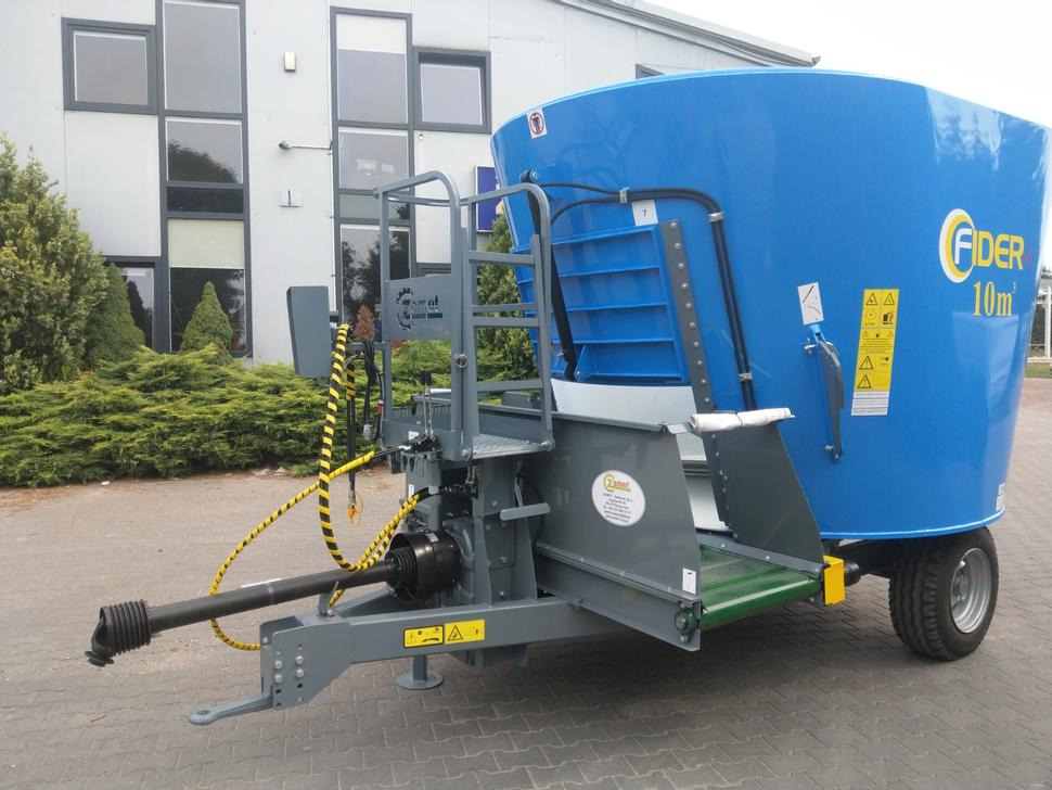 ZAMET Futtermischwagen / Feed mixer / Melangeuse / Carro miscelatore / Vagoneta de alimentación / Кормораздатчик / Wóz paszowy 7-12 m3 - עגלת מערבל מספוא: תמונה 2 ZAMET Futtermischwagen / Feed mixer / Melangeuse / Carro miscelatore / Vagoneta de alimentación / Кормораздатчик / Wóz paszowy 7-12 m3 - עגלת מערבל מספוא: תמונה 2