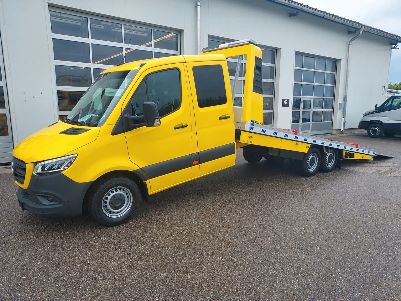 Algema MB Sprinter 419 Doka & ALGEMA Blitzlader2 - משאית גרירה: תמונה 1 Algema MB Sprinter 419 Doka & ALGEMA Blitzlader2 - משאית גרירה: תמונה 1