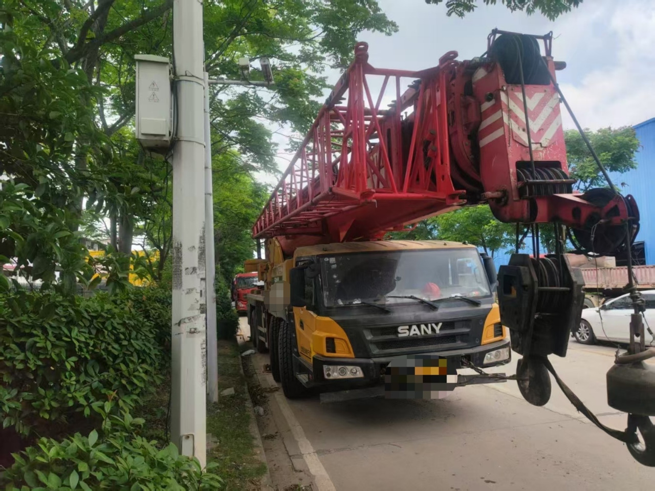 SANY STC800T5 - עגורן נייד: תמונה 3 SANY STC800T5 - עגורן נייד: תמונה 3