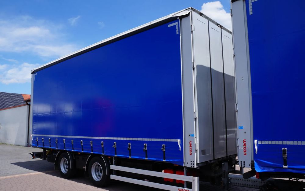 DAF XF 480 EURO 6 ZESTAW TANDEM PRZEJAZDOWY 120 M3 7,7 M + 7,7 M WECON - משאית וילונות צד: תמונה 4 DAF XF 480 EURO 6 ZESTAW TANDEM PRZEJAZDOWY 120 M3 7,7 M + 7,7 M WECON - משאית וילונות צד: תמונה 4