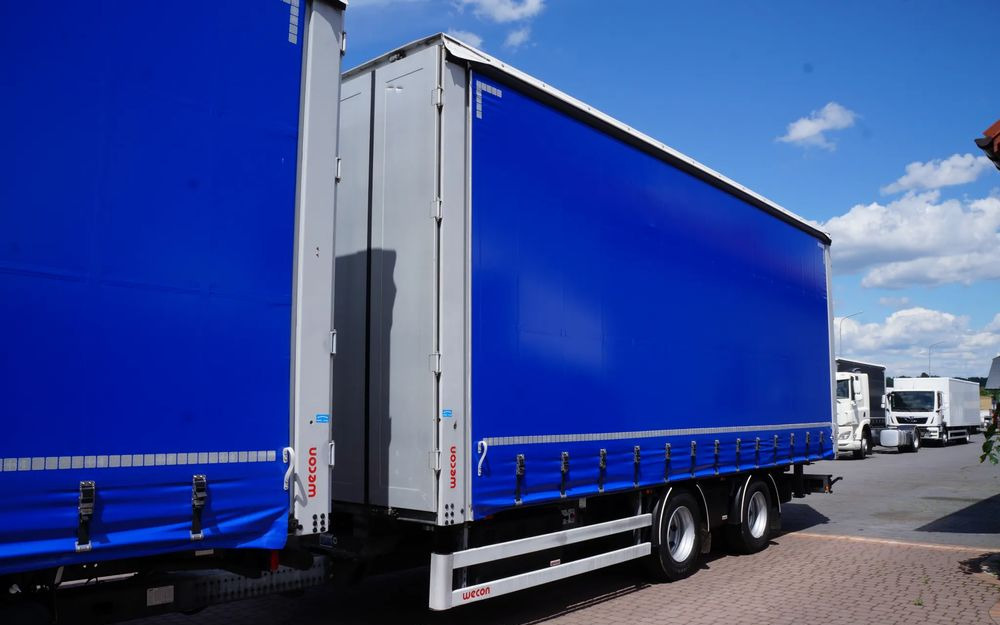 DAF XF 480 EURO 6 ZESTAW TANDEM PRZEJAZDOWY 120 M3 7,7 M + 7,7 M WECON - משאית וילונות צד: תמונה 5 DAF XF 480 EURO 6 ZESTAW TANDEM PRZEJAZDOWY 120 M3 7,7 M + 7,7 M WECON - משאית וילונות צד: תמונה 5