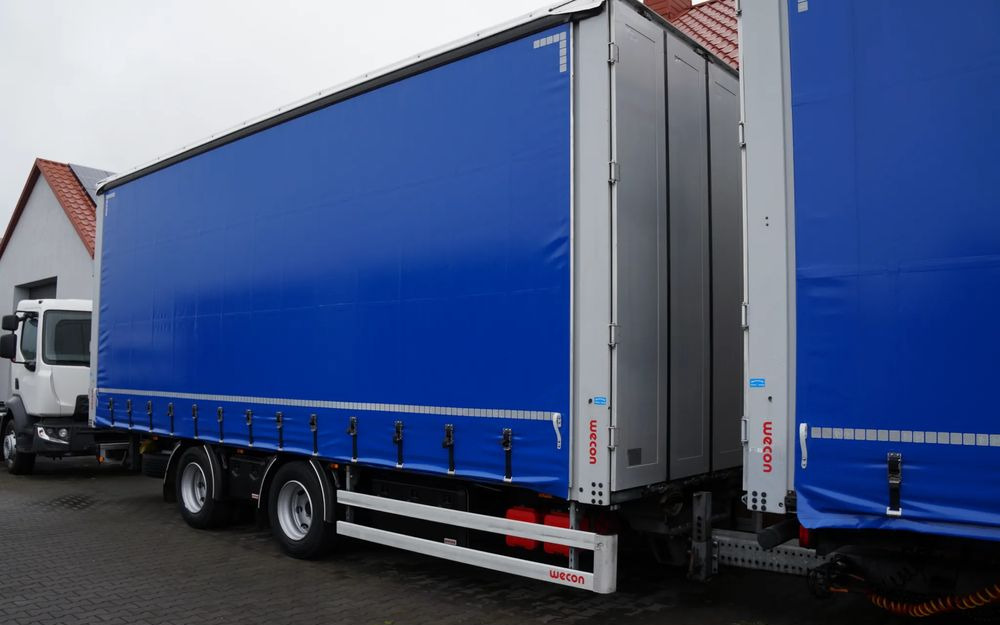 DAF XF 480 EURO 6 ZESTAW TANDEM PRZEJAZDOWY 120 M3 7,7 M + 7,7 M WECON - משאית וילונות צד: תמונה 3 DAF XF 480 EURO 6 ZESTAW TANDEM PRZEJAZDOWY 120 M3 7,7 M + 7,7 M WECON - משאית וילונות צד: תמונה 3