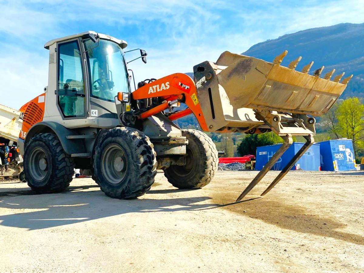 מעמיס גלגלים ATLAS Chargeuse avec tourelle 75 S: תמונה 6