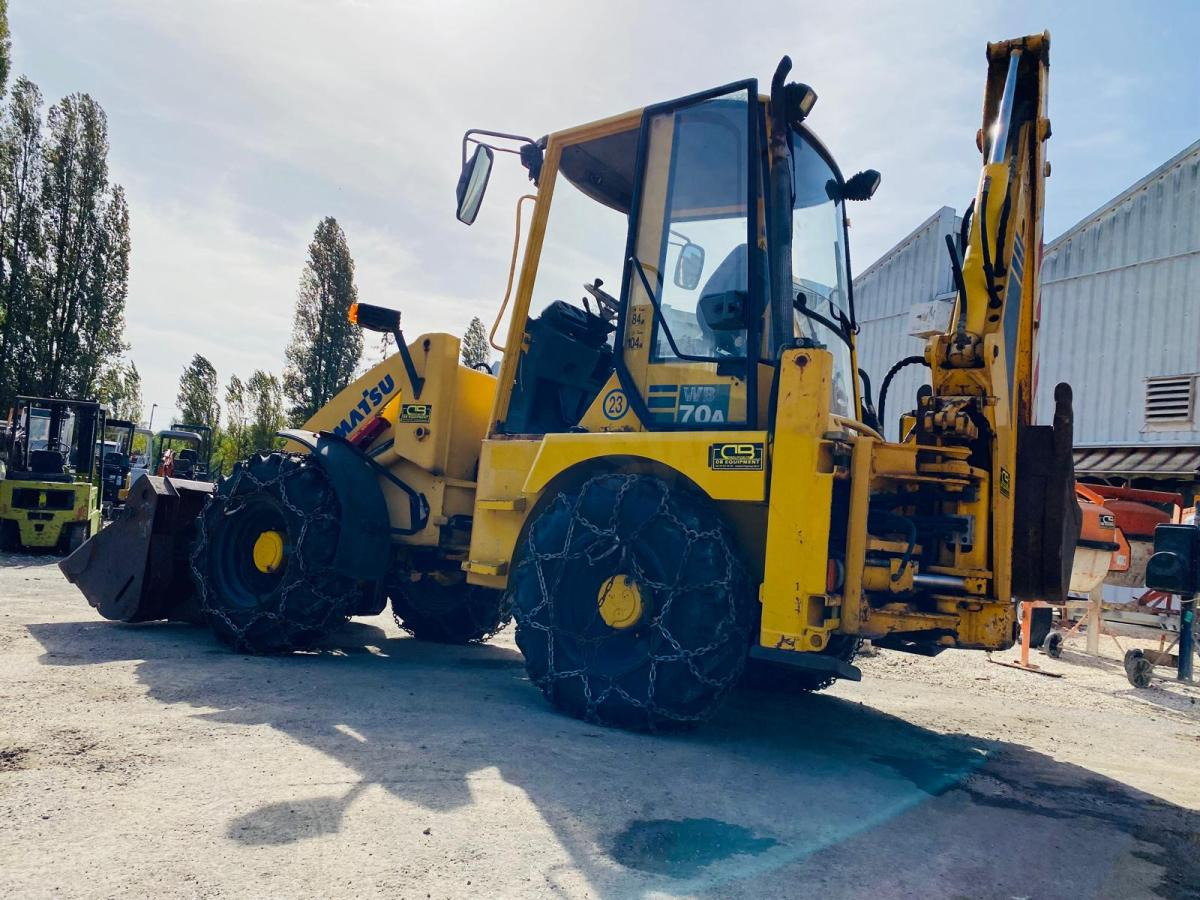 KOMATSU Tractopelle WB70 (NET DE TVA) - מחפרון: תמונה 3 KOMATSU Tractopelle WB70 (NET DE TVA) - מחפרון: תמונה 3
