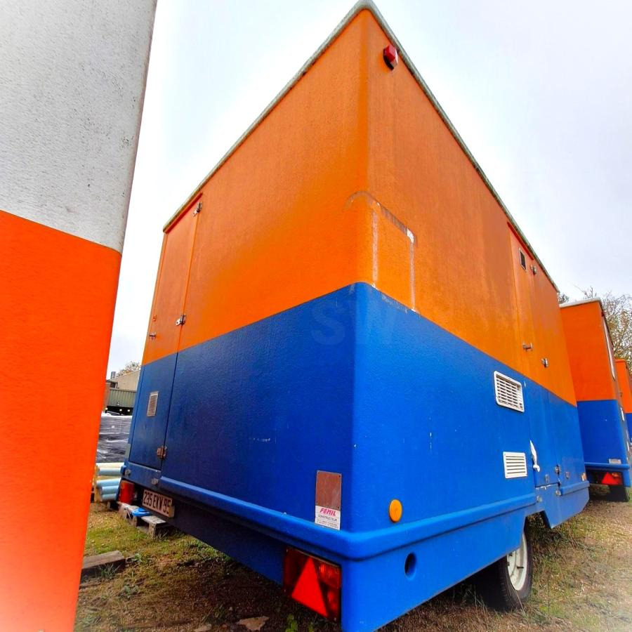 REMORQUE BASE VIE CABANE DE CHANTIER - מכולת בנייה: תמונה 3 REMORQUE BASE VIE CABANE DE CHANTIER - מכולת בנייה: תמונה 3