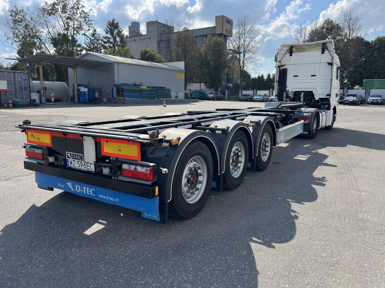 D-TEC Portmaster VCC-01 - סמיטריילר מוביל מכולות/ החלפת גוף: תמונה 3 D-TEC Portmaster VCC-01 - סמיטריילר מוביל מכולות/ החלפת גוף: תמונה 3
