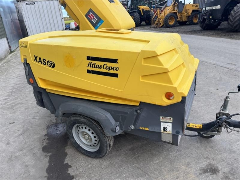 Atlas Copco XAS 67 Single Axle Trailed Compressor - מדחס אוויר: תמונה 2 Atlas Copco XAS 67 Single Axle Trailed Compressor - מדחס אוויר: תמונה 2