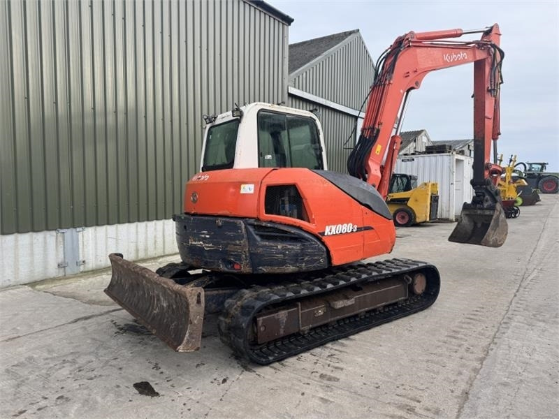 Kubota KX080-3 Digger - מחפר סורק: תמונה 4 Kubota KX080-3 Digger - מחפר סורק: תמונה 4