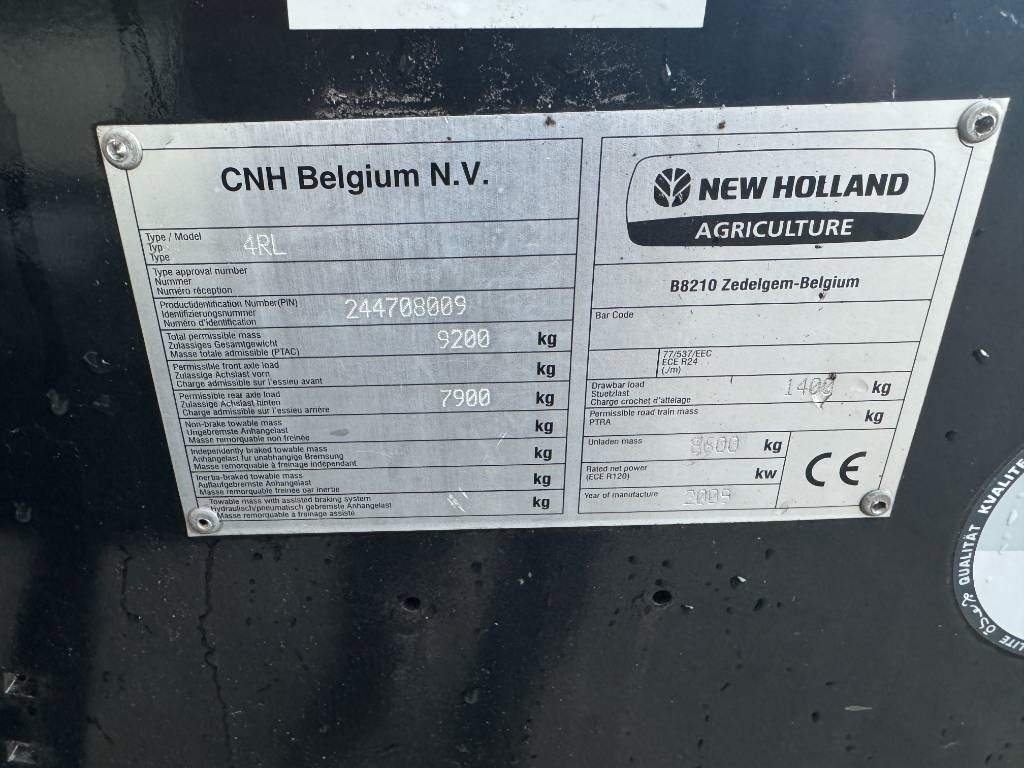 New Holland BB 9060 - מכונת צרור מרובעת: תמונה 4 New Holland BB 9060 - מכונת צרור מרובעת: תמונה 4
