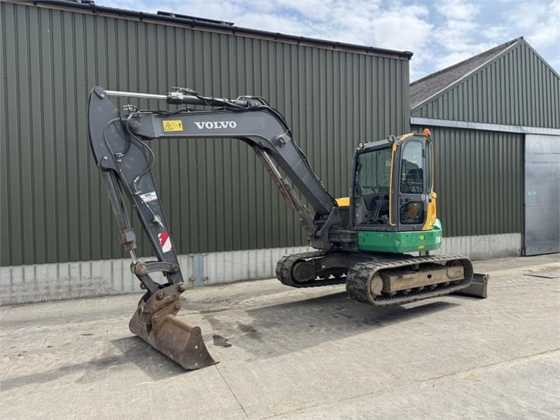 Volvo Volvo ECR88D Tracked Digger - מסיר פסולת מפרקי: תמונה 3 Volvo Volvo ECR88D Tracked Digger - מסיר פסולת מפרקי: תמונה 3