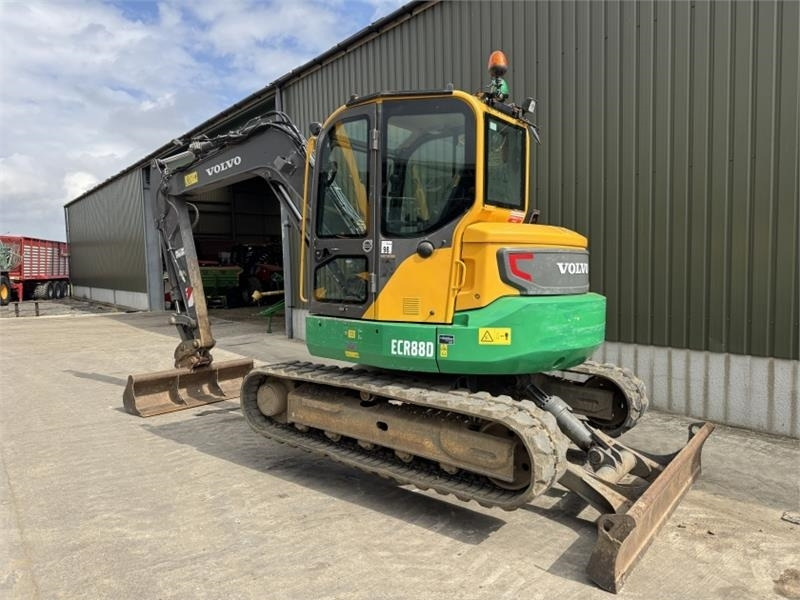 Volvo Volvo ECR88D Tracked Digger - מסיר פסולת מפרקי: תמונה 4 Volvo Volvo ECR88D Tracked Digger - מסיר פסולת מפרקי: תמונה 4