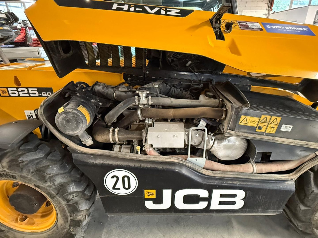 JCB JCB 525-60T5 HiViz - מעמיס גלגלים טלסקופי: תמונה 5 JCB JCB 525-60T5 HiViz - מעמיס גלגלים טלסקופי: תמונה 5