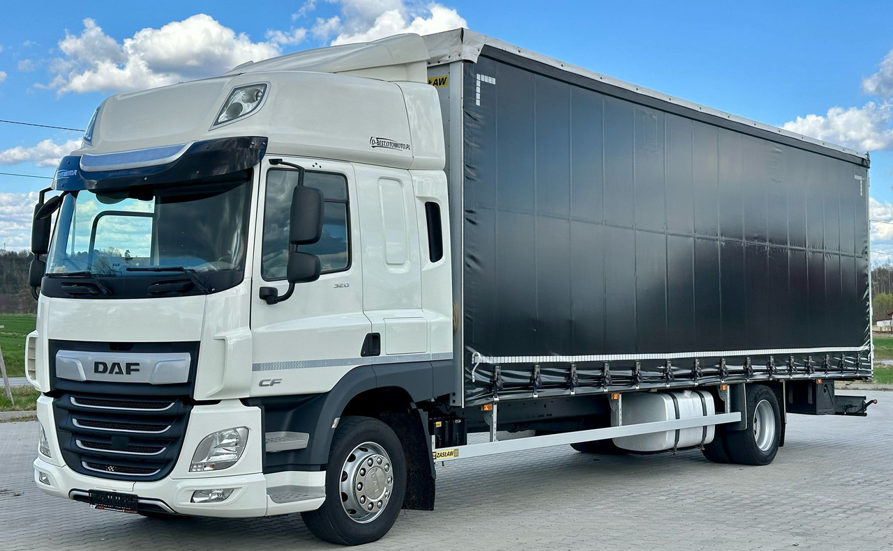 DAF CF 320 / FIRANKA / 23 EUROPALET / SYPIALKA / AUTOMAT / JAK NOWY / 2021 ROK - משאית וילונות צד: תמונה 2 DAF CF 320 / FIRANKA / 23 EUROPALET / SYPIALKA / AUTOMAT / JAK NOWY / 2021 ROK - משאית וילונות צד: תמונה 2