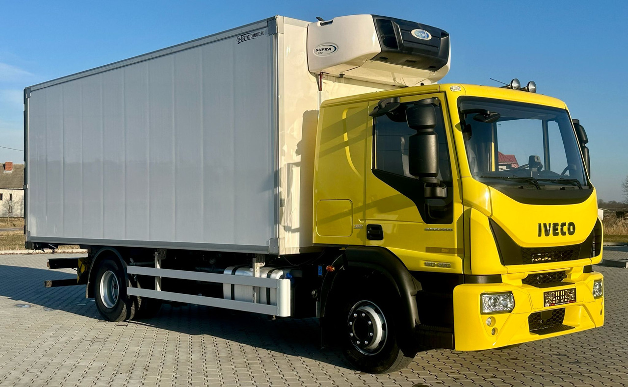 IVECO EUROCARGO 160-280 / CHŁODNIA / 6.1 M DŁUGOŚCI / 15 EUROPALET / AUTOMAT / SYPIALKA / NISKI PRZEBIEG / 16 TON DMC / CARRIER SPALINOWO - ELEKTRYCZNY / 2018 ROK - משאית קירור: תמונה 1 IVECO EUROCARGO 160-280 / CHŁODNIA / 6.1 M DŁUGOŚCI / 15 EUROPALET / AUTOMAT / SYPIALKA / NISKI PRZEBIEG / 16 TON DMC / CARRIER SPALINOWO - ELEKTRYCZNY / 2018 ROK - משאית קירור: תמונה 1