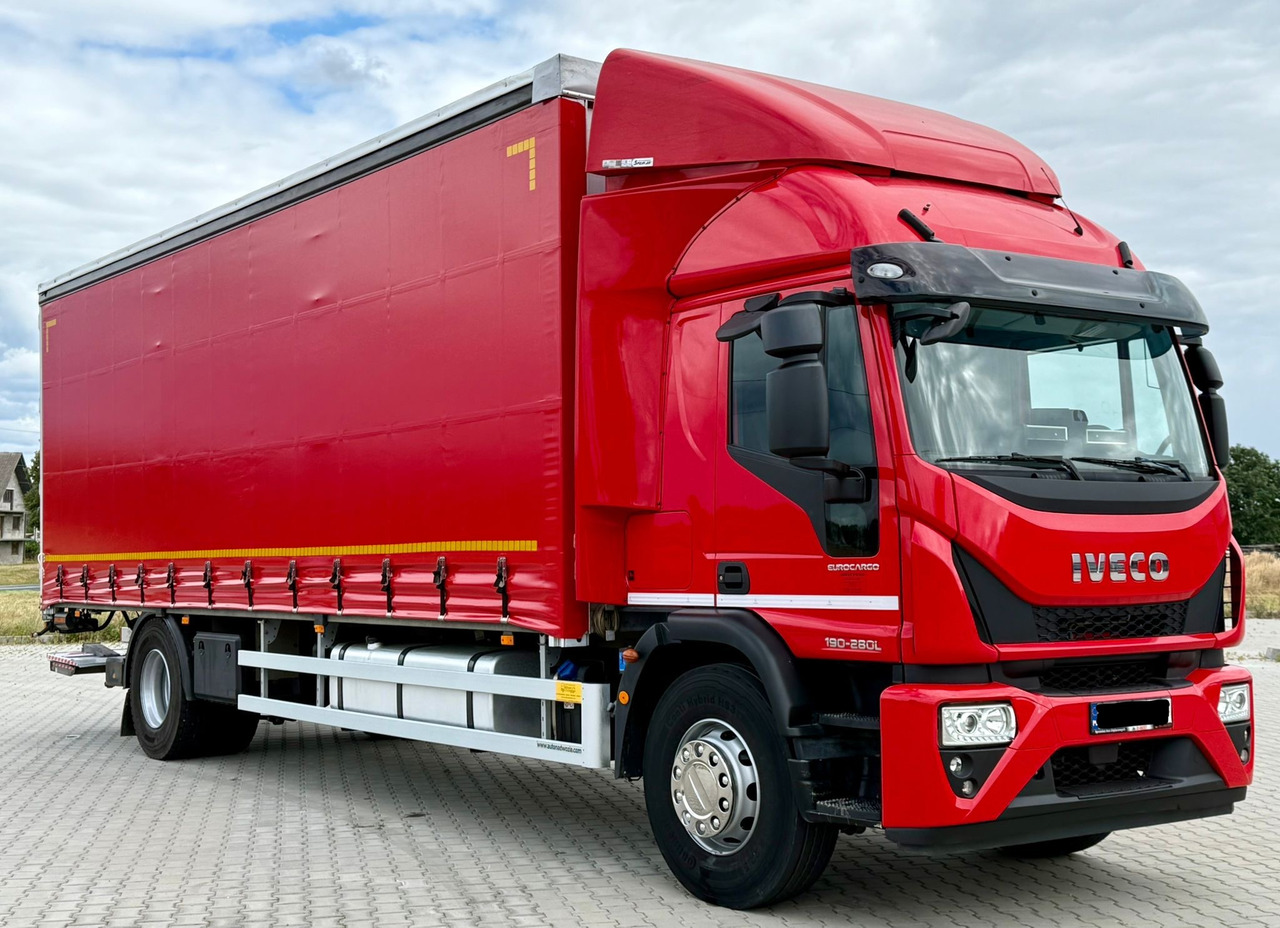 IVECO EUROCARGO 180-280 / FIRANKA / WINDA / 20 PALET / 80 TYŚ KM / 2023 ROK / 9 223 KG ŁADOWNOŚ - משאית וילונות צד: תמונה 1 IVECO EUROCARGO 180-280 / FIRANKA / WINDA / 20 PALET / 80 TYŚ KM / 2023 ROK / 9 223 KG ŁADOWNOŚ - משאית וילונות צד: תמונה 1