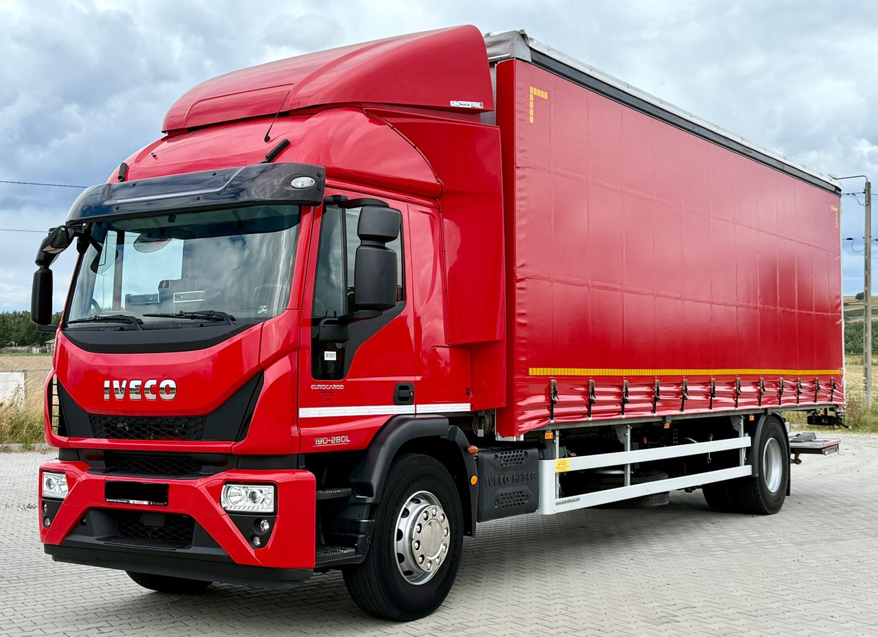 IVECO EUROCARGO 180-280 / FIRANKA / WINDA / 20 PALET / 80 TYŚ KM / 2023 ROK / 9 223 KG ŁADOWNOŚ - משאית וילונות צד: תמונה 2 IVECO EUROCARGO 180-280 / FIRANKA / WINDA / 20 PALET / 80 TYŚ KM / 2023 ROK / 9 223 KG ŁADOWNOŚ - משאית וילונות צד: תמונה 2