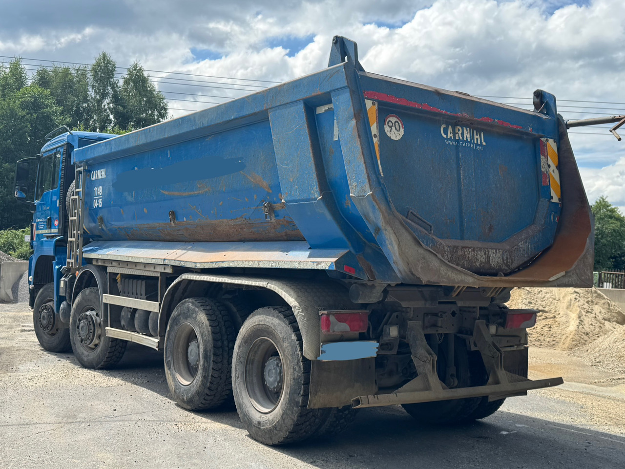 MAN TGS 35.440 / WYWROTKA / 8X8 / TYLNOZSYPOWA / 220 TYS KM / 2015 / E5 - מזהיר: תמונה 3 MAN TGS 35.440 / WYWROTKA / 8X8 / TYLNOZSYPOWA / 220 TYS KM / 2015 / E5 - מזהיר: תמונה 3