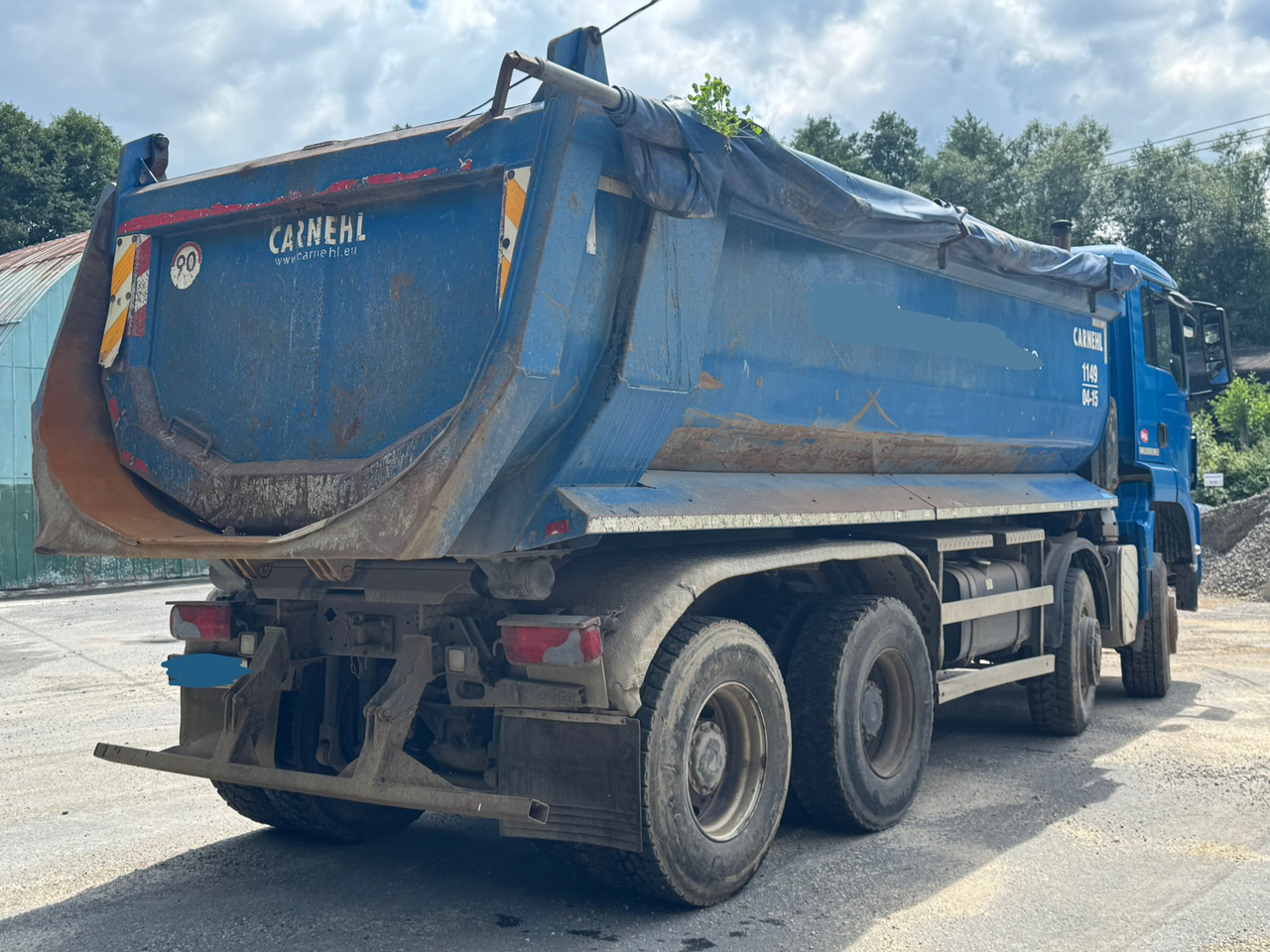 MAN TGS 35.440 / WYWROTKA / 8X8 / TYLNOZSYPOWA / 220 TYS KM / 2015 / E5 - מזהיר: תמונה 4 MAN TGS 35.440 / WYWROTKA / 8X8 / TYLNOZSYPOWA / 220 TYS KM / 2015 / E5 - מזהיר: תמונה 4