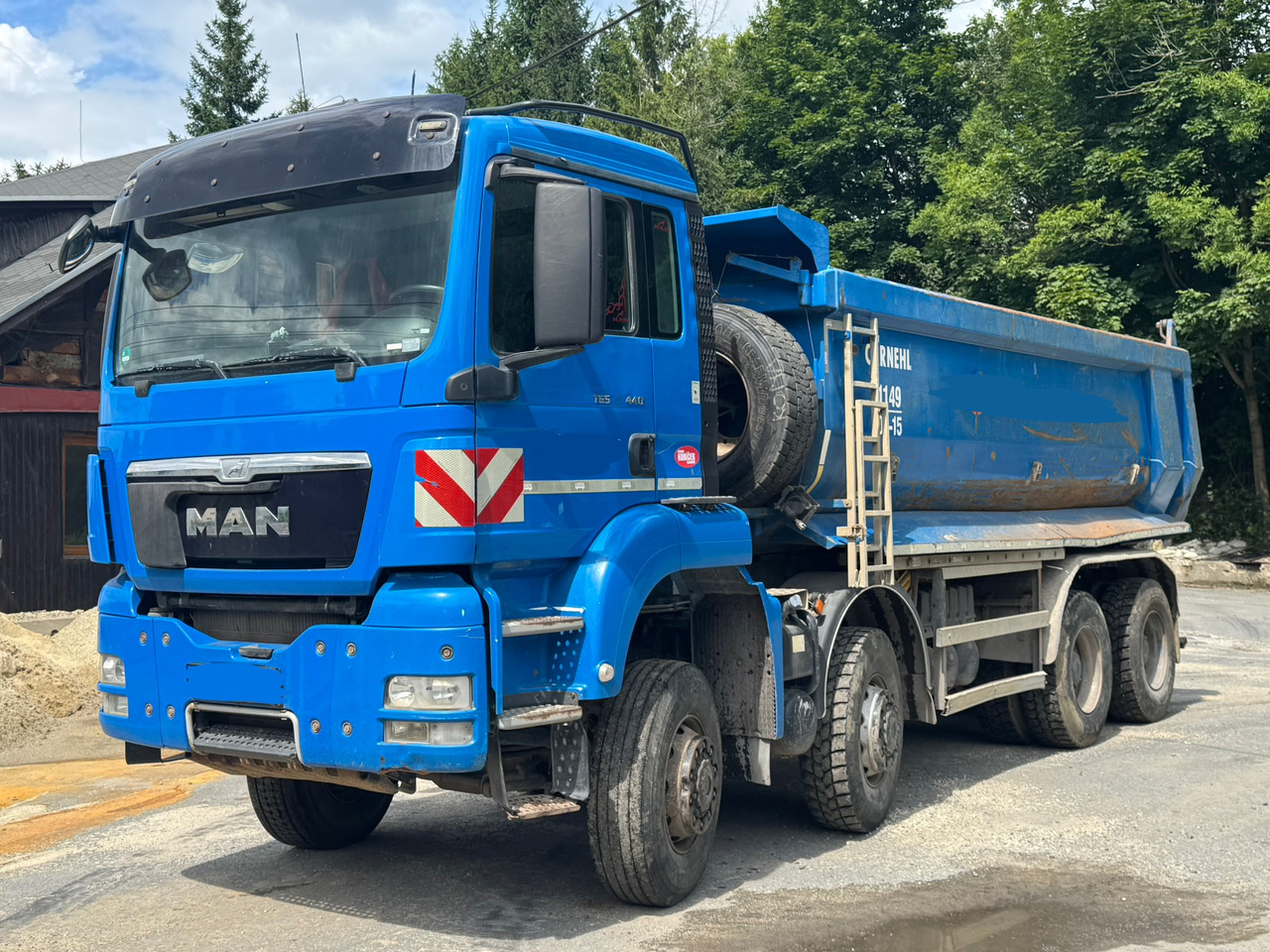 MAN TGS 35.440 / WYWROTKA / 8X8 / TYLNOZSYPOWA / 220 TYS KM / 2015 / E5 - מזהיר: תמונה 2 MAN TGS 35.440 / WYWROTKA / 8X8 / TYLNOZSYPOWA / 220 TYS KM / 2015 / E5 - מזהיר: תמונה 2