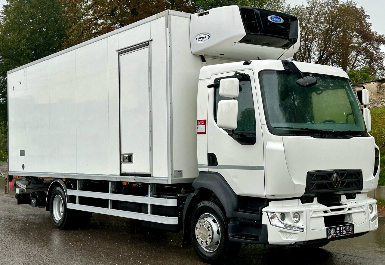 RENAULT D 14 / 240 / CHŁODNIA / WINDA / 16 EUROPALET / 6.7 M DŁUGOŚCI / BI-TEMPERATURA / CARRIER SUPRA 850 - משאית קירור: תמונה 1 RENAULT D 14 / 240 / CHŁODNIA / WINDA / 16 EUROPALET / 6.7 M DŁUGOŚCI / BI-TEMPERATURA / CARRIER SUPRA 850 - משאית קירור: תמונה 1