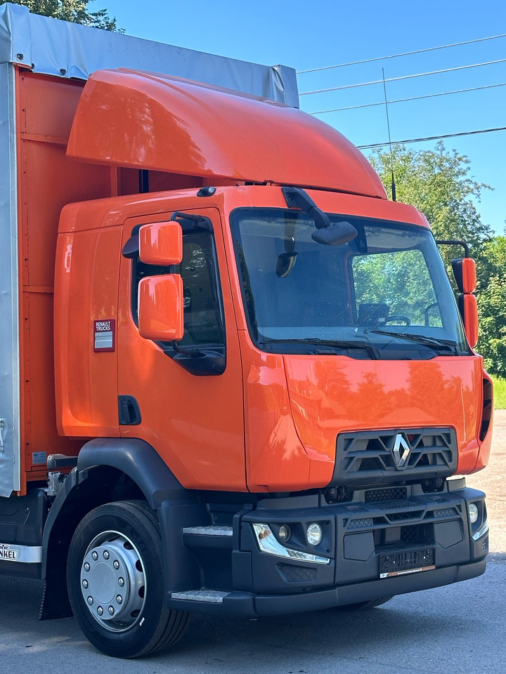 RENAULT D 18 / 280 / FIRANKA / WINDA / 8.6 M DŁUGOŚCI / 21 EUROPALET / NOWE OPONY / ŁADOWNOŚĆ 9.380 KG / AUTOMAT / SERWISOWANA / SPROWADZONA - משאית וילונות צד: תמונה 4 RENAULT D 18 / 280 / FIRANKA / WINDA / 8.6 M DŁUGOŚCI / 21 EUROPALET / NOWE OPONY / ŁADOWNOŚĆ 9.380 KG / AUTOMAT / SERWISOWANA / SPROWADZONA - משאית וילונות צד: תמונה 4